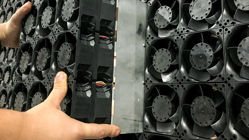Individual Fan Control — 9 fans per module